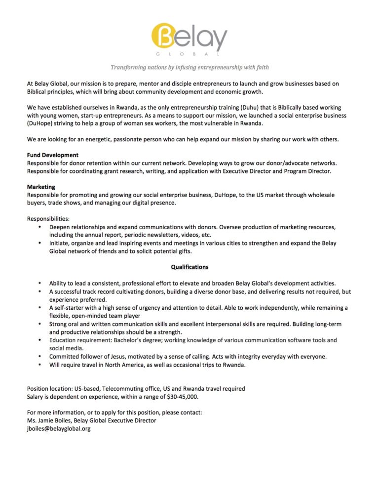 trade marketing job description